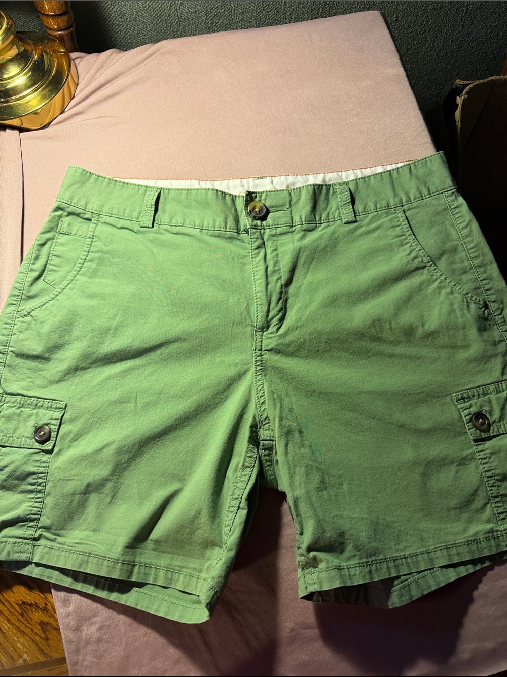 Dockers Light Green Women's Cargo Shorts